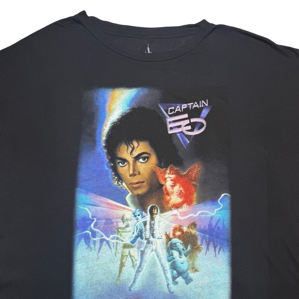 Michael Jackson Captain EO Tribute Disneyland Disney Parks‎ T Shirt XL